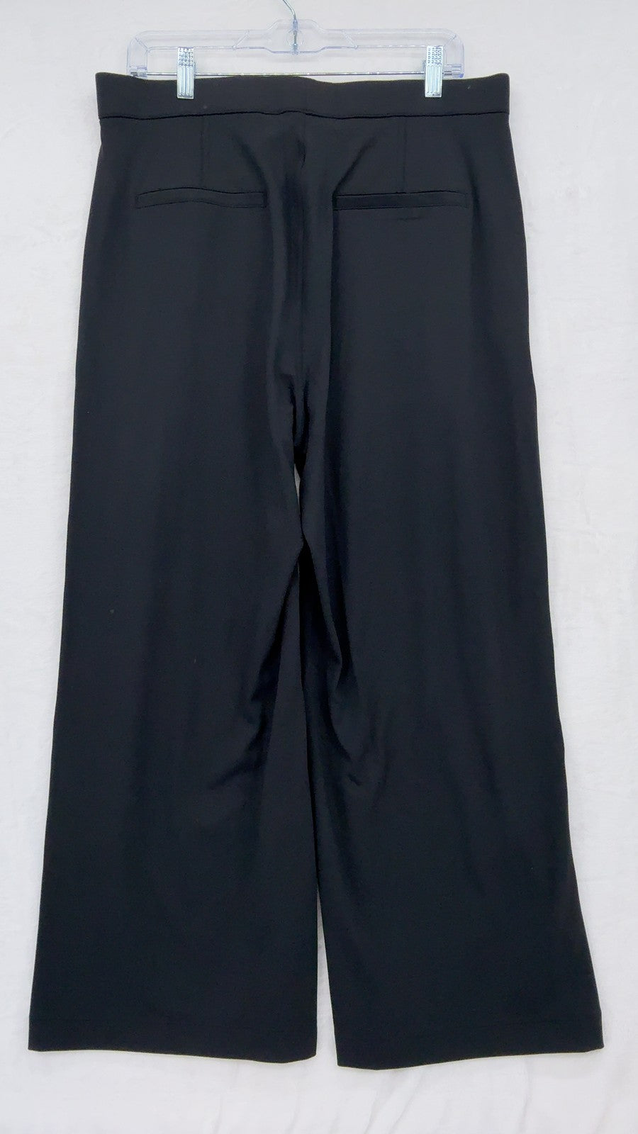 Halara Wide Leg Pants XL Petite Women Black Flex Day Stretch Pleated New NWT