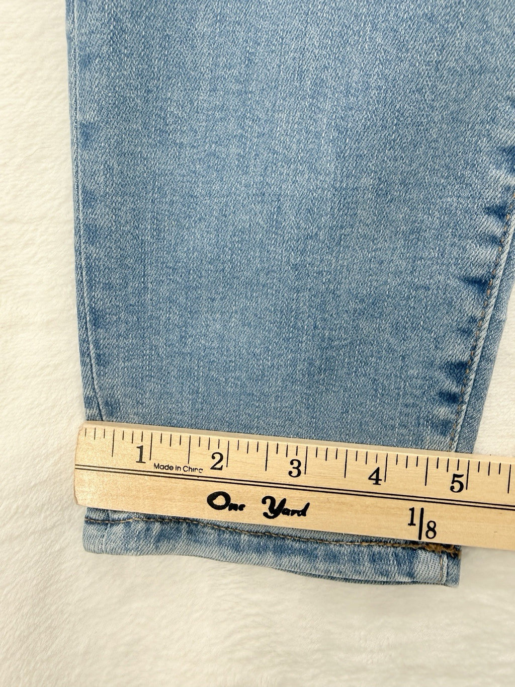 J Crew Toothpick Jeans 25 Womens Blue 9” Rise Button Fly Denim New NWT