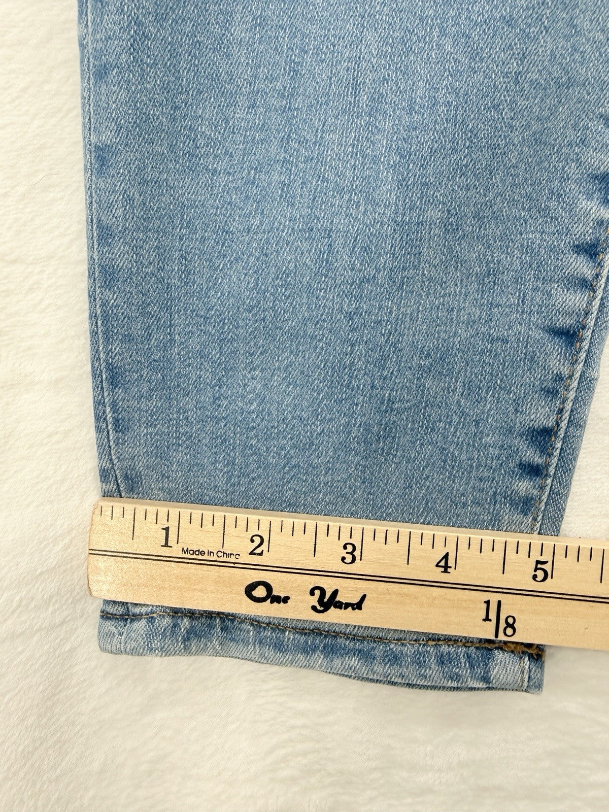 J Crew Toothpick Jeans 25 Womens Blue 9” Rise Button Fly Denim New NWT