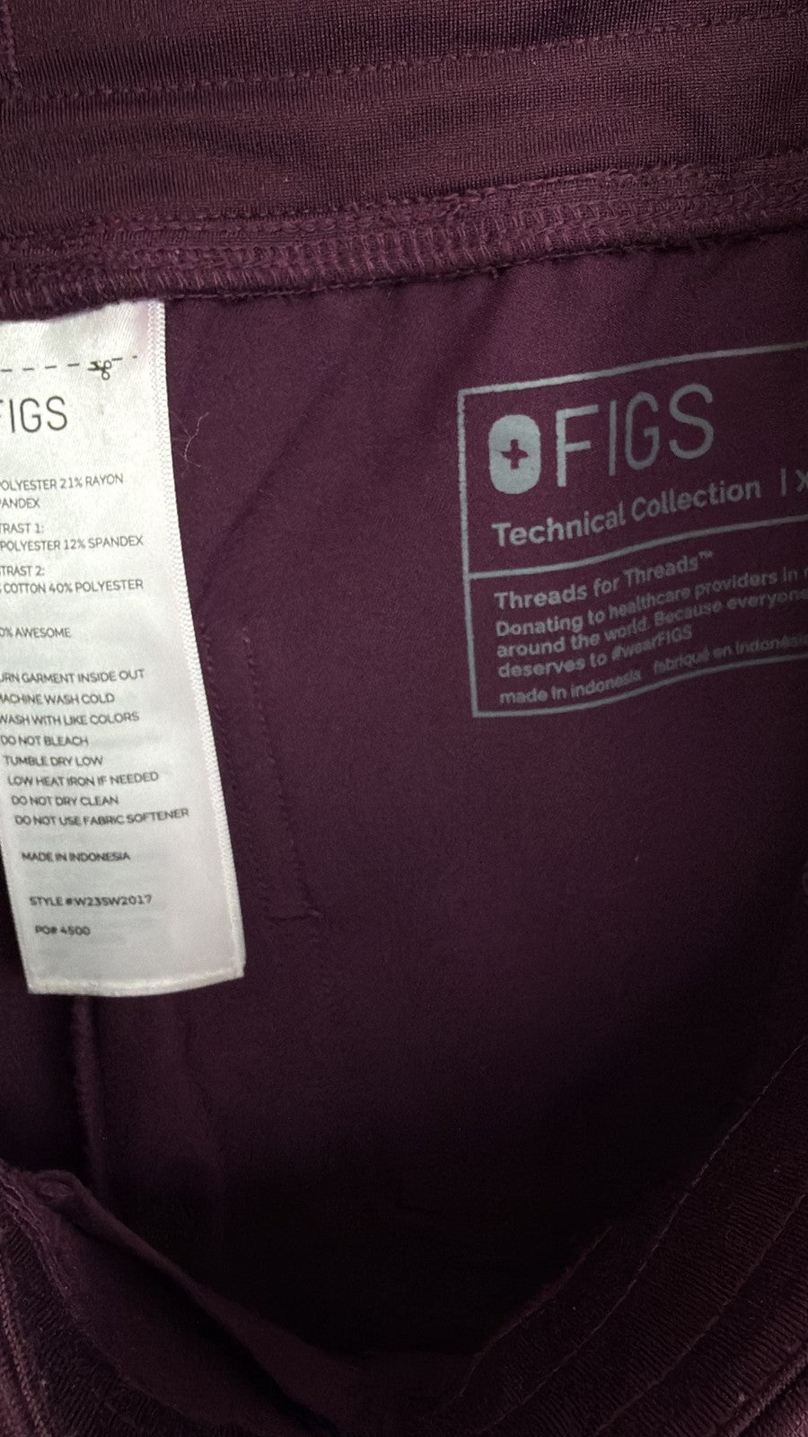 FIGS Scrubs Pants Technical Collection Scrub Pant XXS Joggers Straight Lot Women