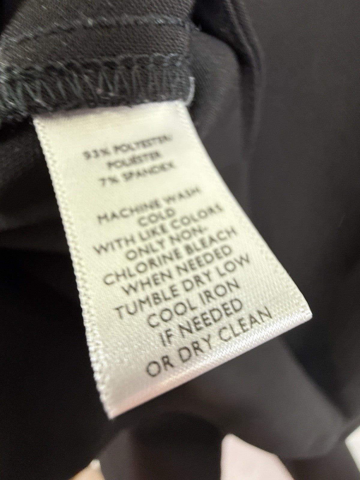 Ann Taylor LOFT Dress 4 Petite S Hi pet Black Ruffle Sleeve A-Line Shift Womens