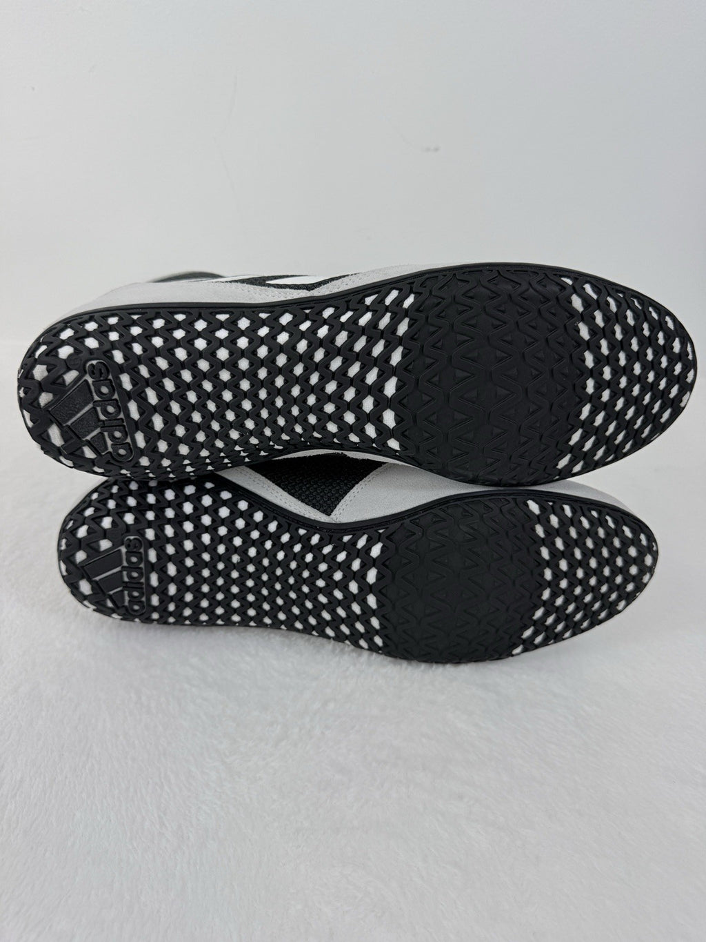 Adidas Mat Wizard 11 Black Gray White Wrestling Shoes Men