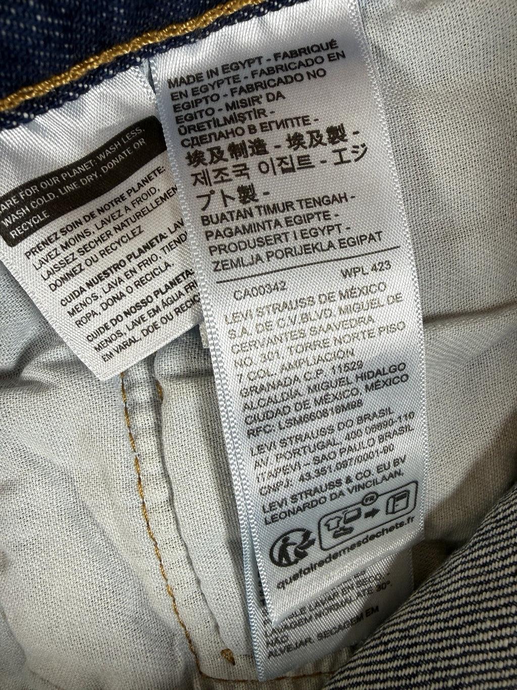 Levis 501 Jeans 36x36 Mens Blue Button Fly Levi’s