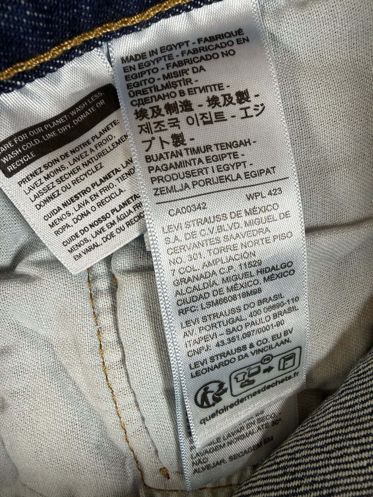 Levis 501 Jeans 36x36 Mens Blue Button Fly Levi’s