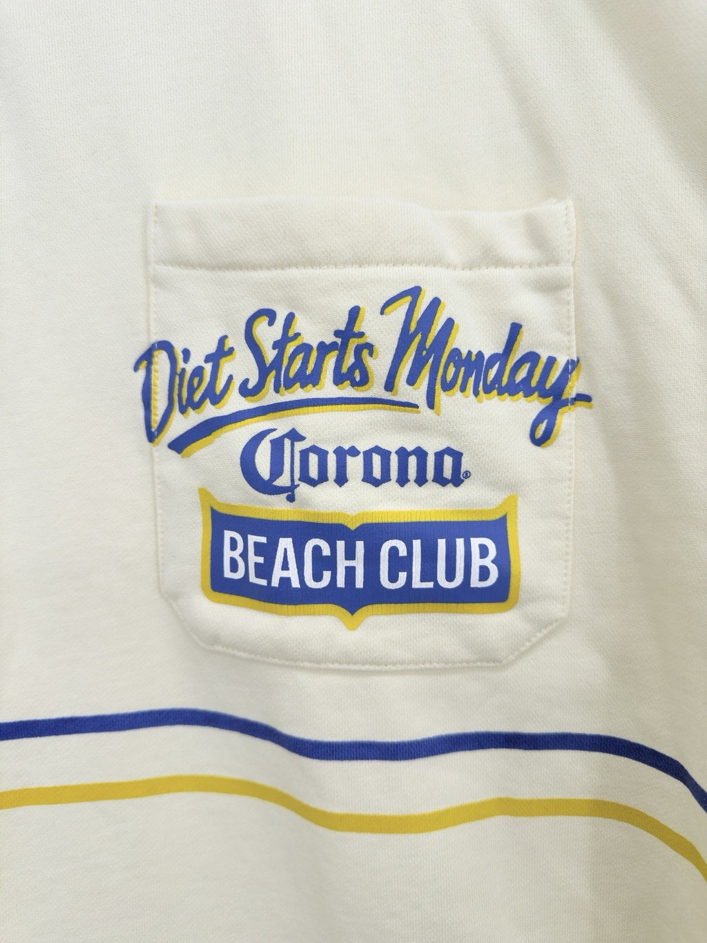 Diet Starts Monday x Corona Beach Club Polo Shirt XL Mens Short Sleeve New NWT