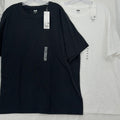 Uniqlo U Crew Neck T-Shirt 3XL Mens Lot Black White Short Sleeve New NWT