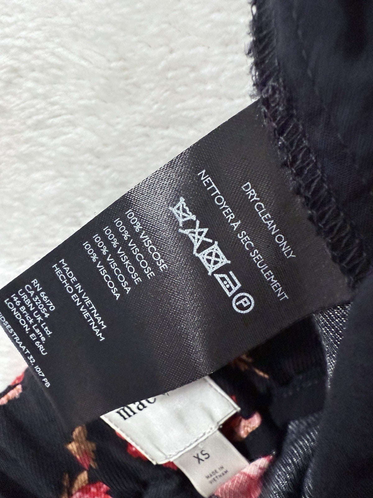 Anthropologie XS Maeve Wide Leg Crop Pants Navy Blue Red Floral Womens