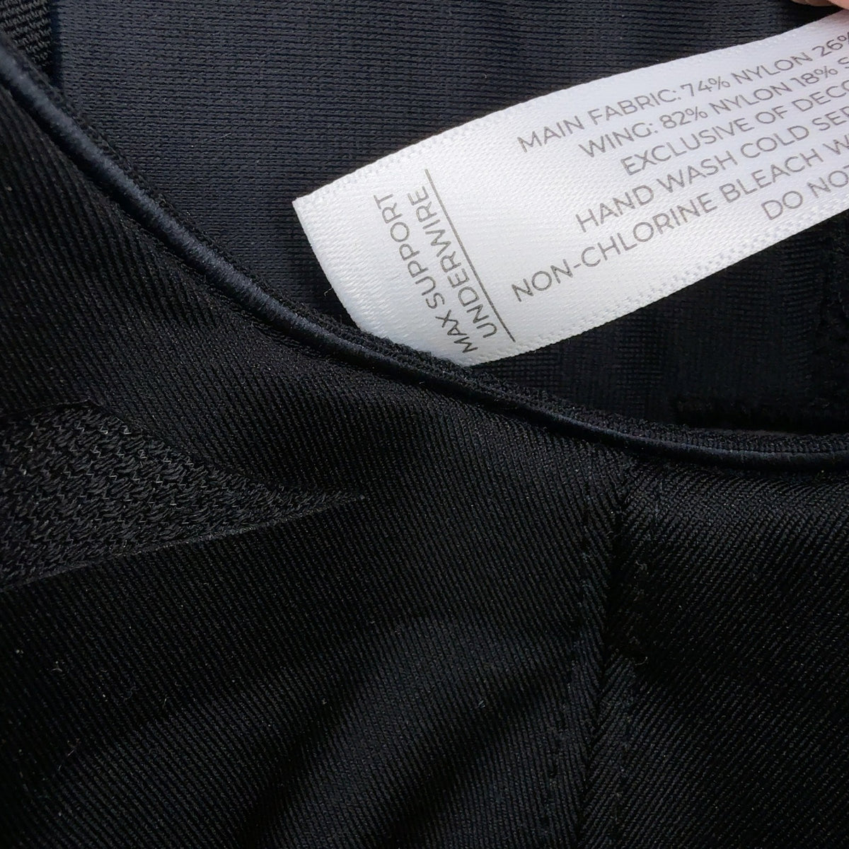 LIVI Max Support Underwire Sports Bra 42D Full Coverage Lane Bryant Womens
