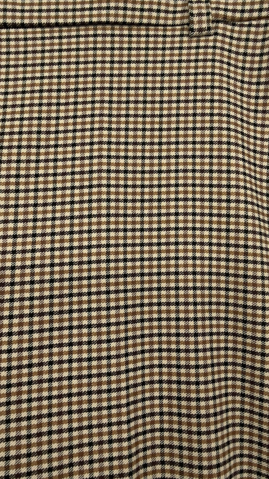 Rafaella Dress Pants 16 Womens Brown Plaid Pull On Stretch