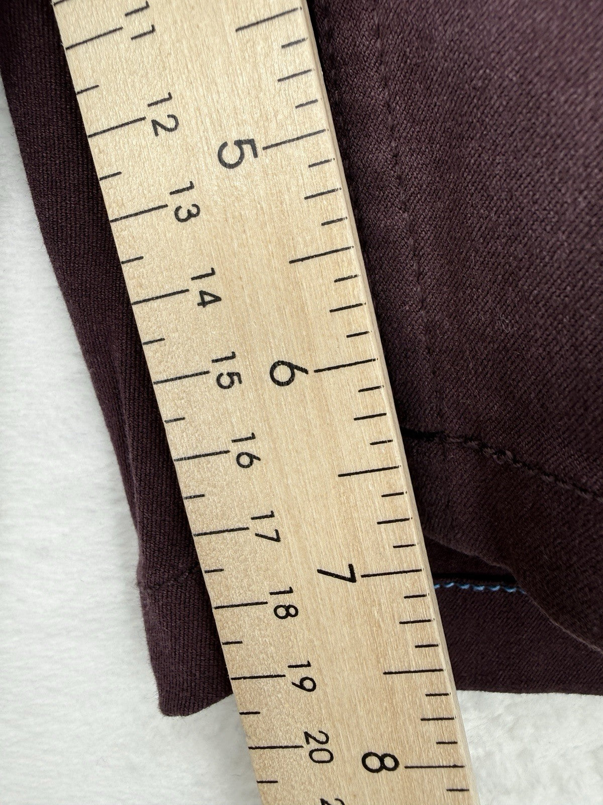 Mugsy Shorts 35 Ports 7” Maroon Chino Mens