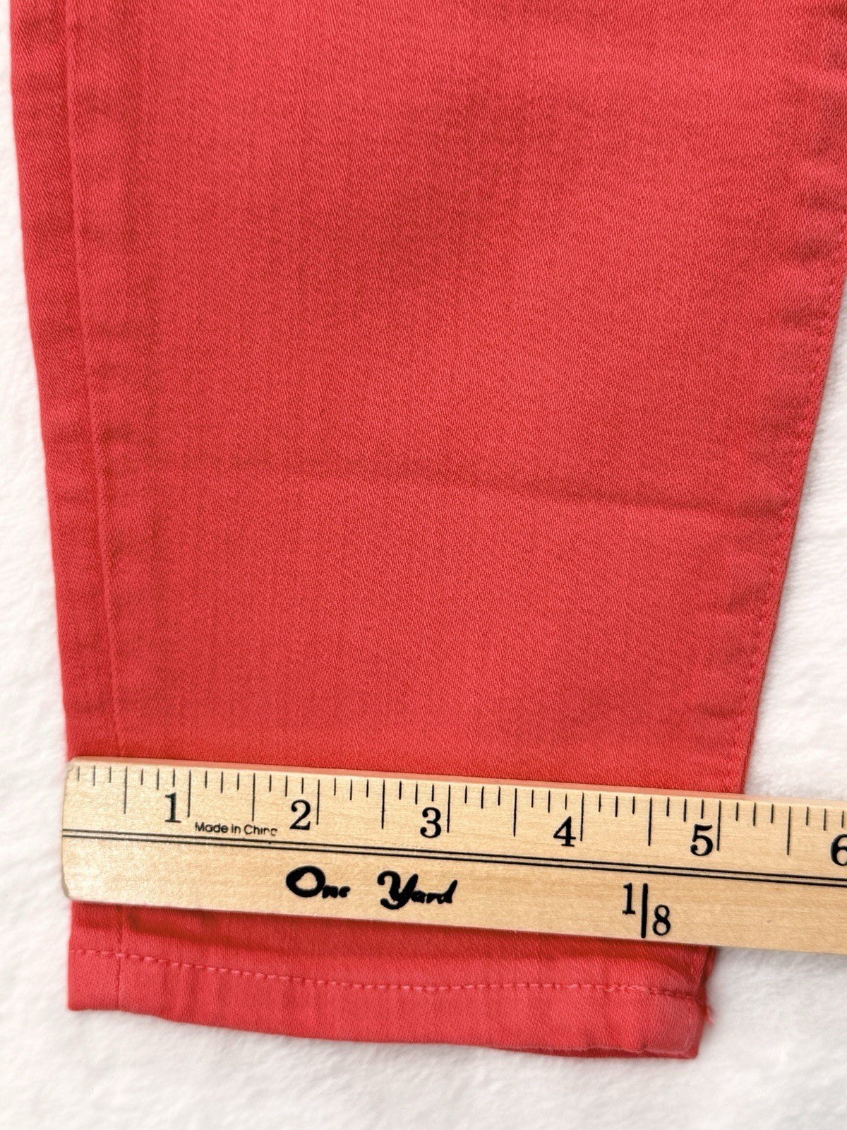J Crew High Rise Toothpick Jeans 25 Coral Pink 10” Womens Denim New NWT