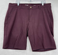 Mugsy Shorts 38 Ports 9” Maroon Chino Mens