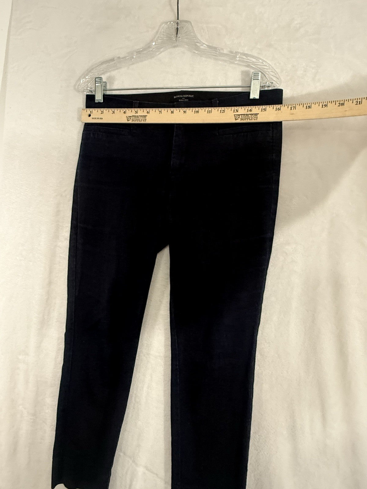 Banana Republic 6 Petite Sloan Crop Denim Jeans Dark Blue Womens