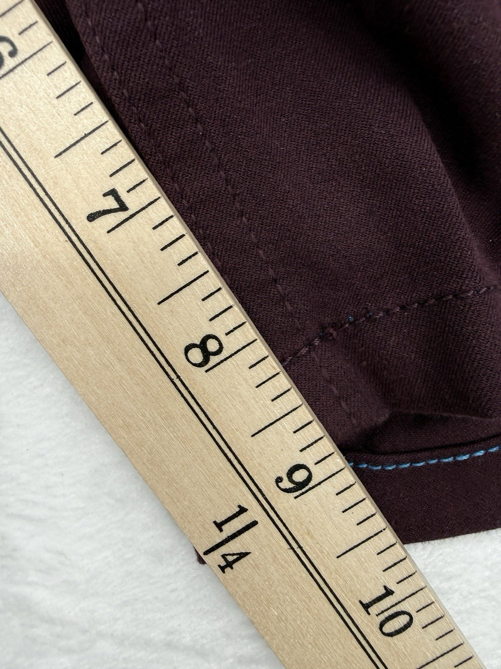 Mugsy Shorts 36 Ports 9” Maroon Chino Mens