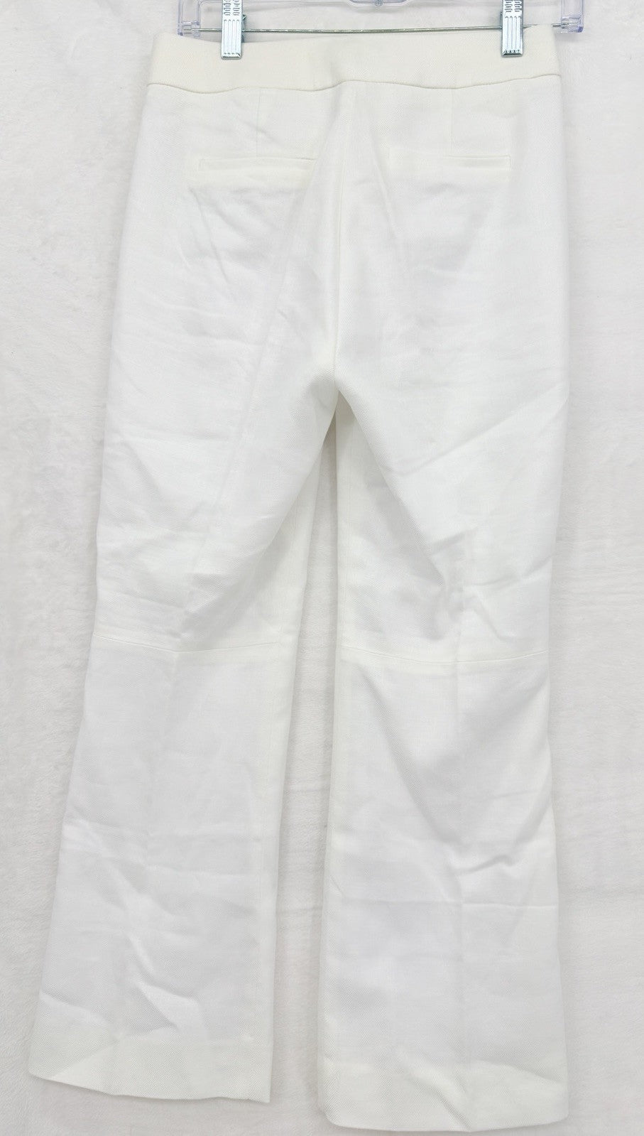 J Crew Hayden Kickout Crop Pants 0 Womens Stretch Linen White New NWT