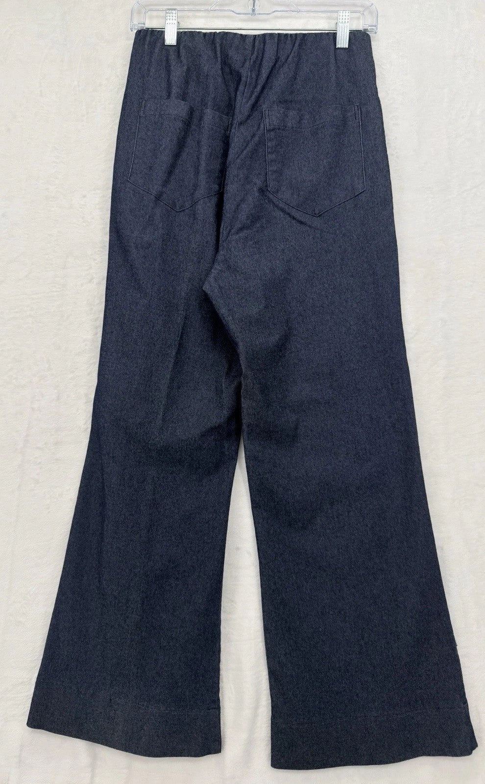 Porto San Francisco Pants Wager 2 Womens Wide Leg Blue Denim