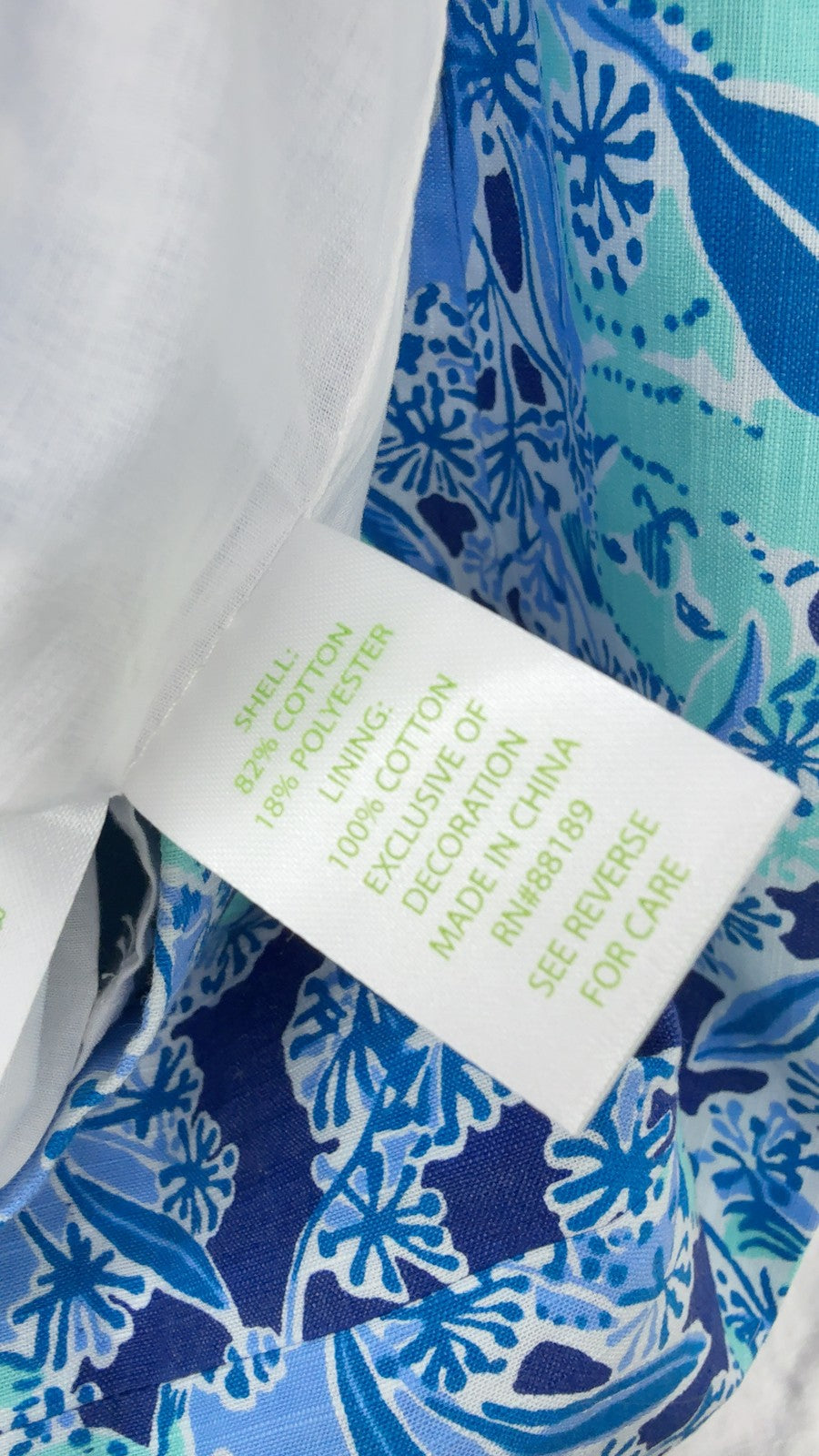 Lilly Pulitzer Gabby Shift Dress 4 Womens Blue Koalafications Print Sleeveless