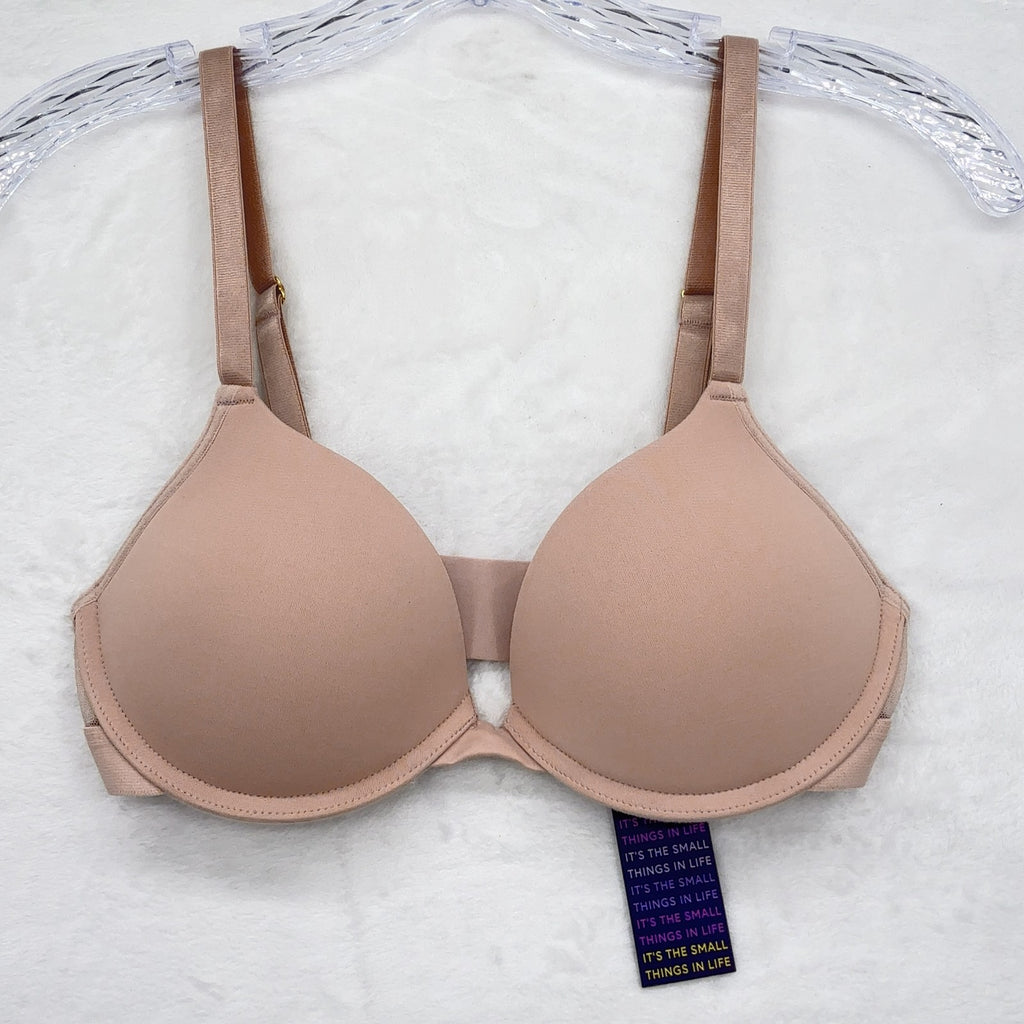 Pepper Lift Up Bra 34B Womens Smooth Sienna Rose Push Up New NWT