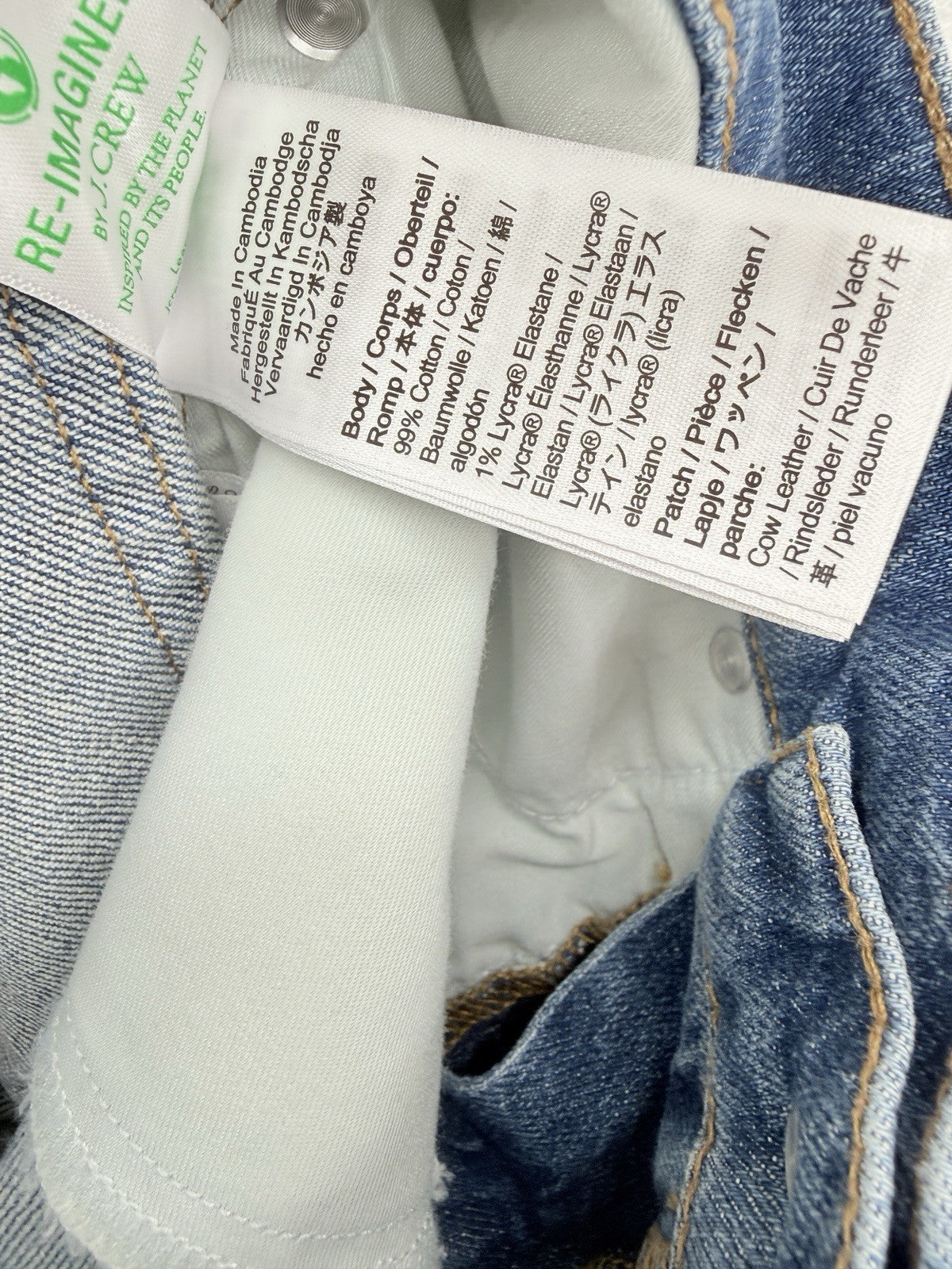 J Crew Demi Boot Crop Jeans 25 Womens Lot 2 Pairs Blue Mid Rise Denim