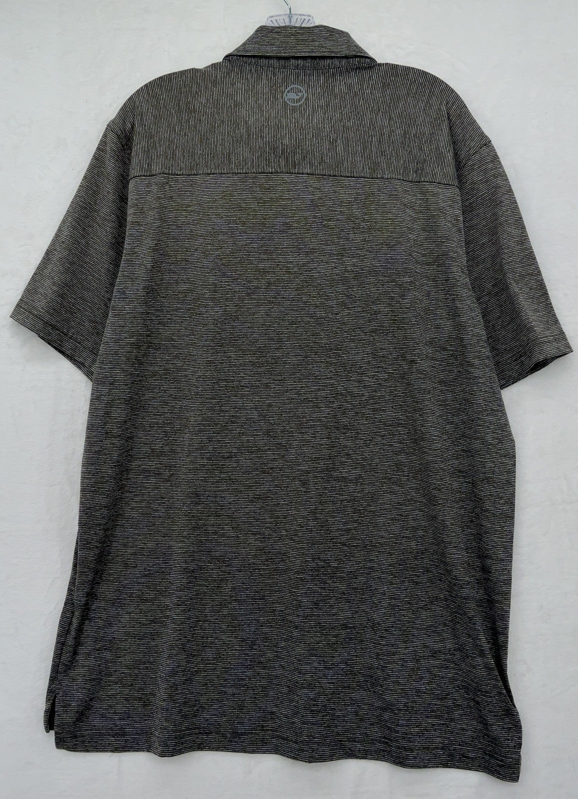 Vineyard Vines Performance Polo Shirt Cornell Logo Mens Large Brown Gray