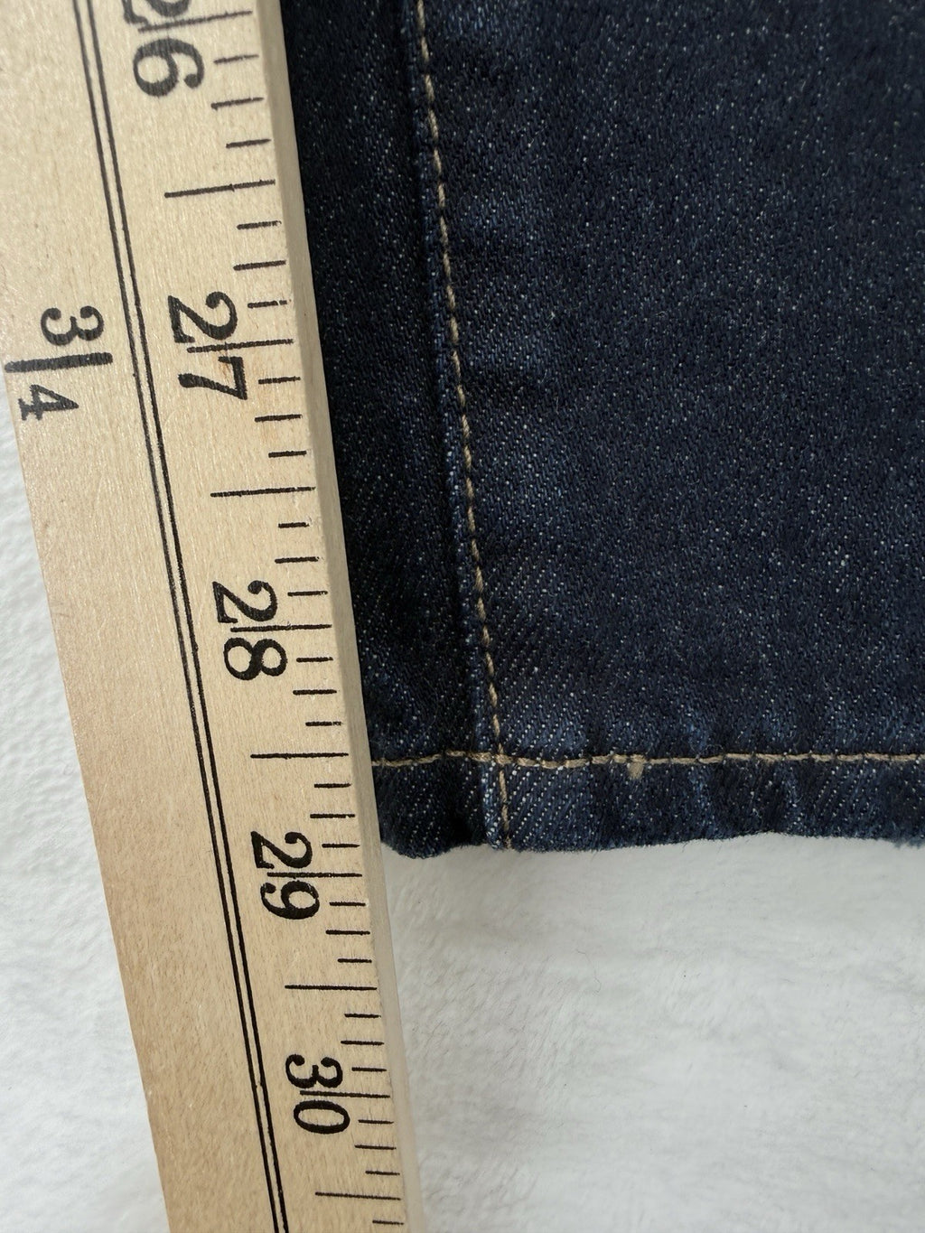 J Crew 10” Vintage Straight Jeans 25 Womens Denim Dark Blue High Rise