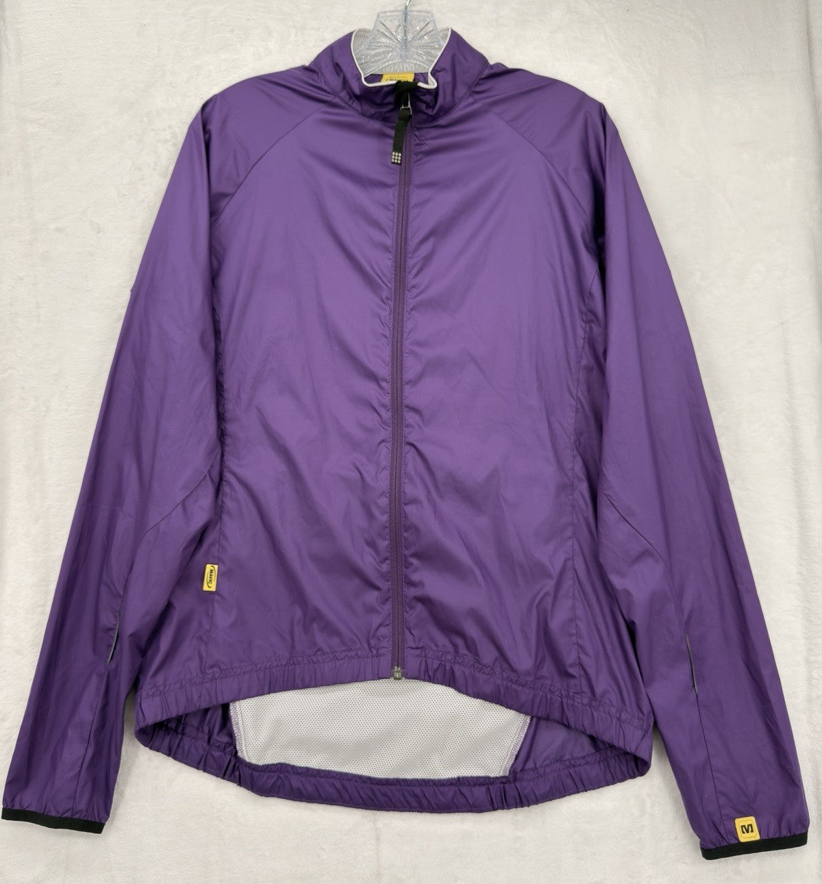 Mavic Jacket XL Womens Cloud Wind SL Shell Cycling Purple Lightweight