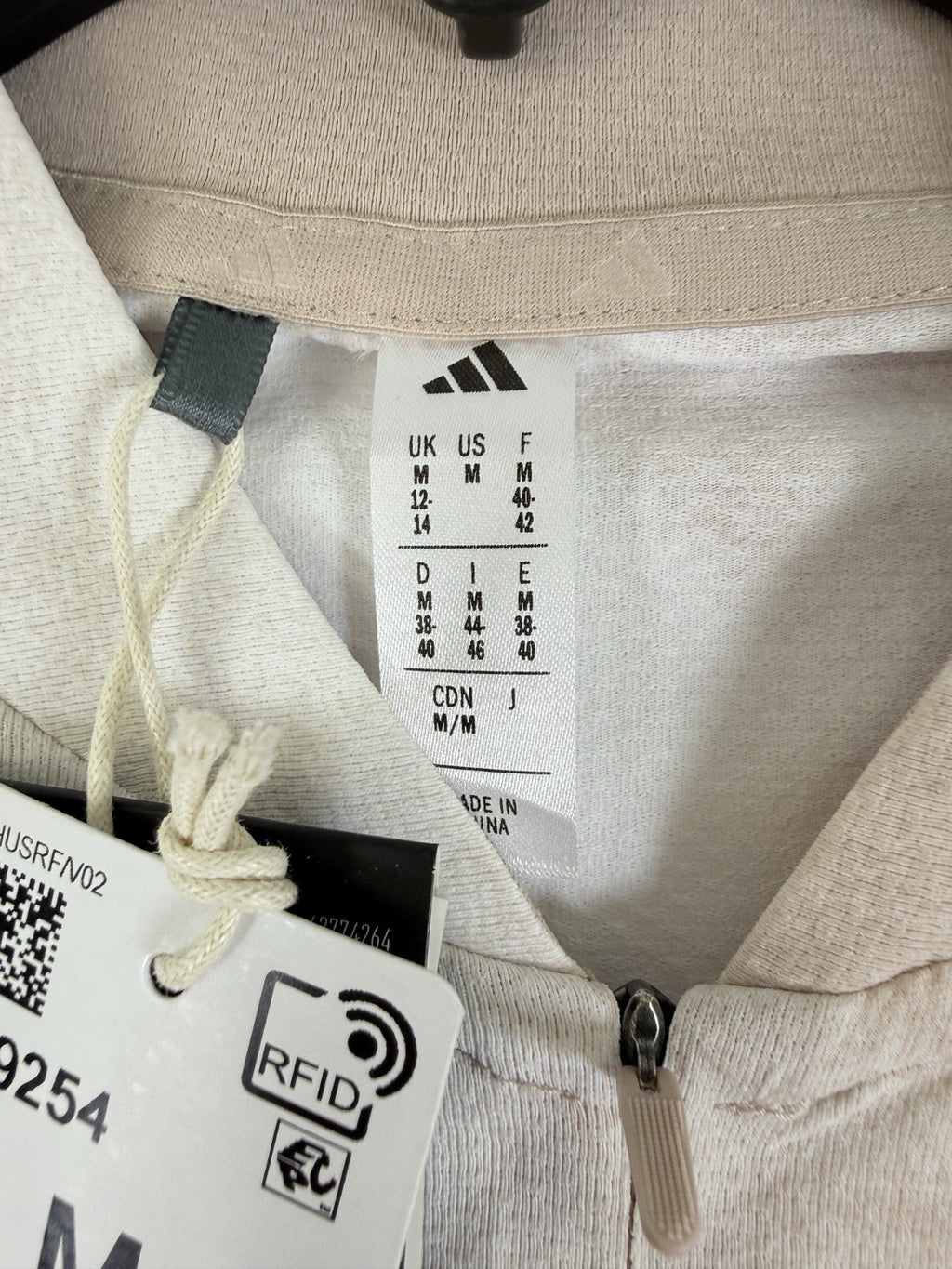 Adidas Womens Golf Polo Ultimate365 Medium Shirt Sleeveless Taupe Pink New NWT