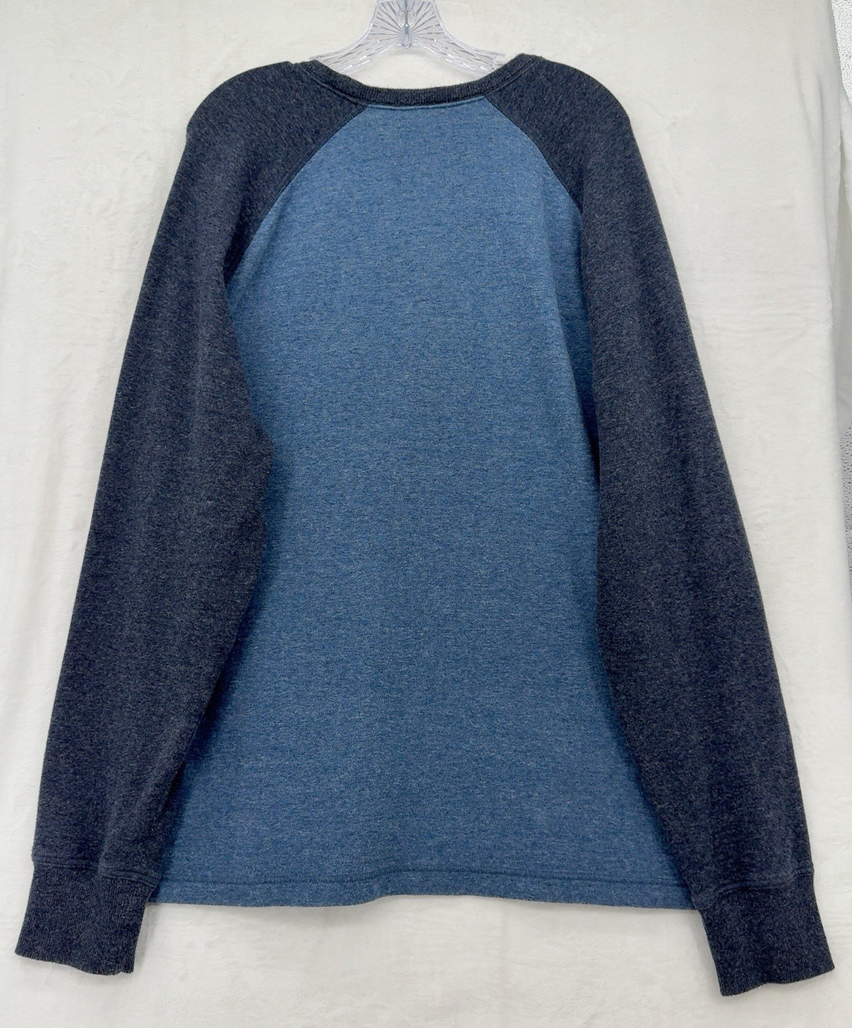 LL Bean Mens XL Tall Shirt Long Sleeve Crew Neck Raglan Cotton Heavyweight Tee