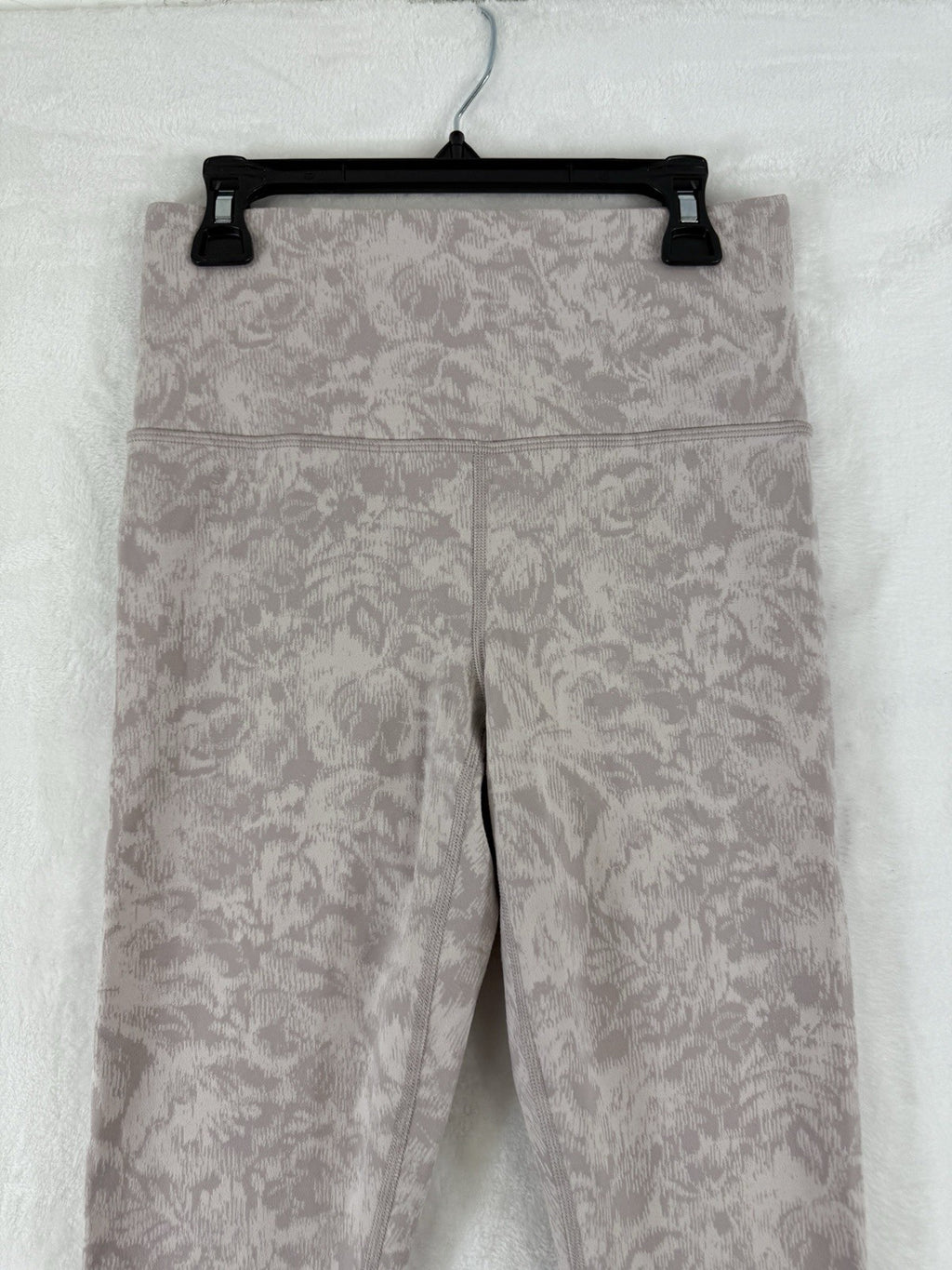 Athleta Elation Textured Tight Small Pink Floral Womens Workout Stretch