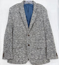 Tasso Elba XL Men's Classic Fit Knit Blazer Sport Coat Gray Blue Jacket
