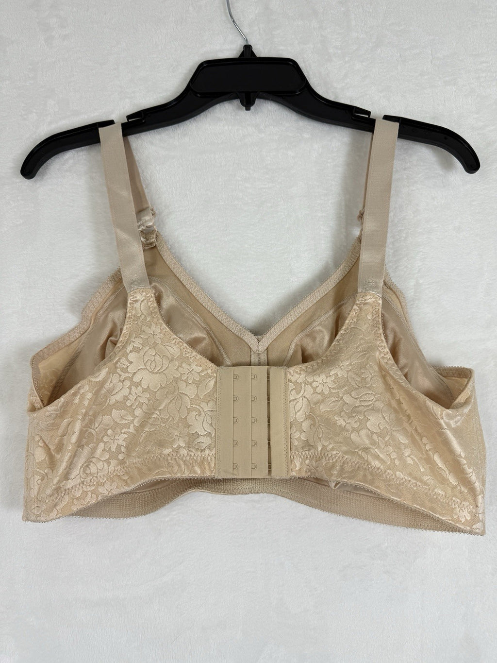 Bali Bra 42DD Double Support 3372 Beige Taupe Wireless Womens