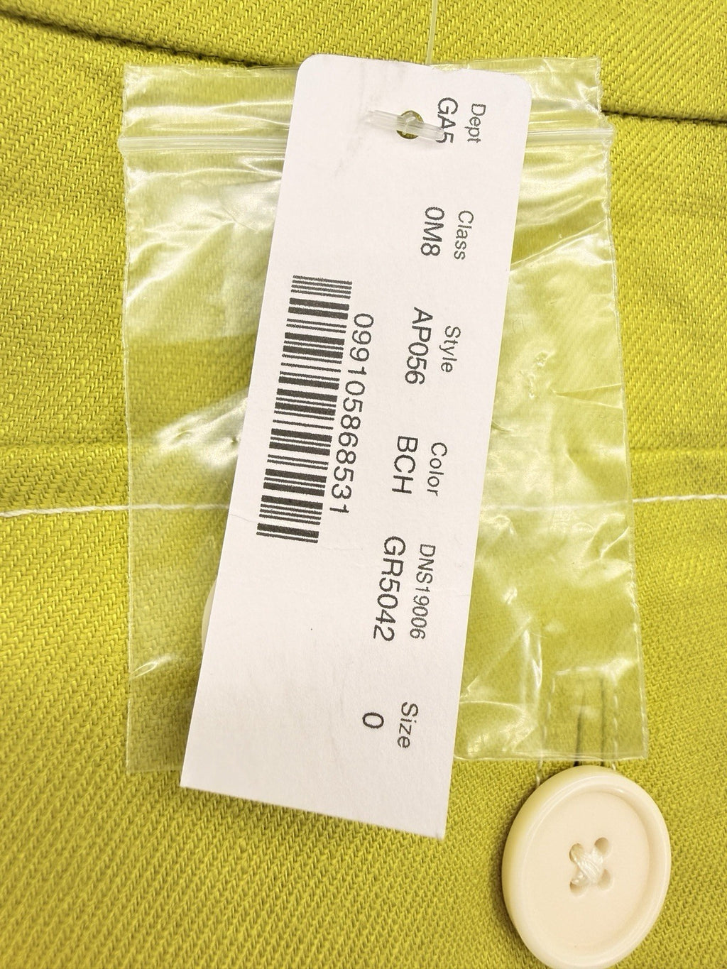 J Crew Mini Skirt 0 Stretch Linen Patch Pockets Yellow A Line Womens New NWT