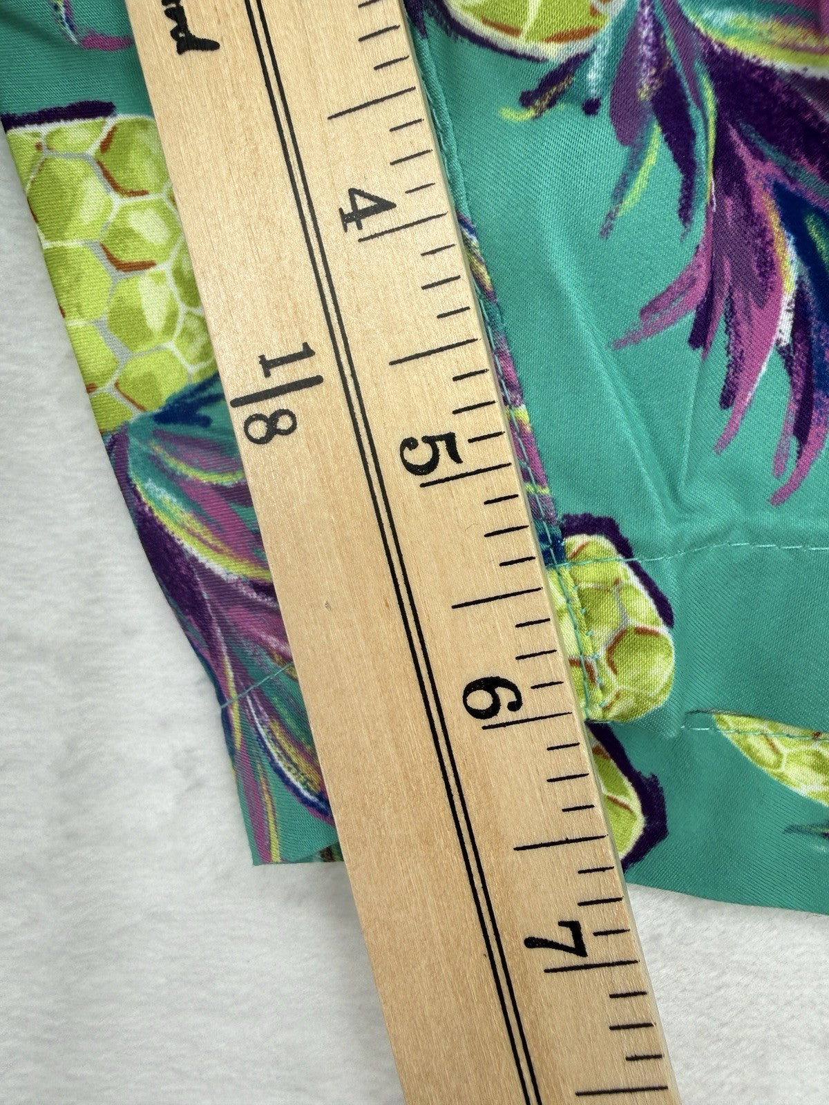 Blue Wave Swim Trunks Medium Mens Pineapple Swimsuit Lined Pockets 6” New