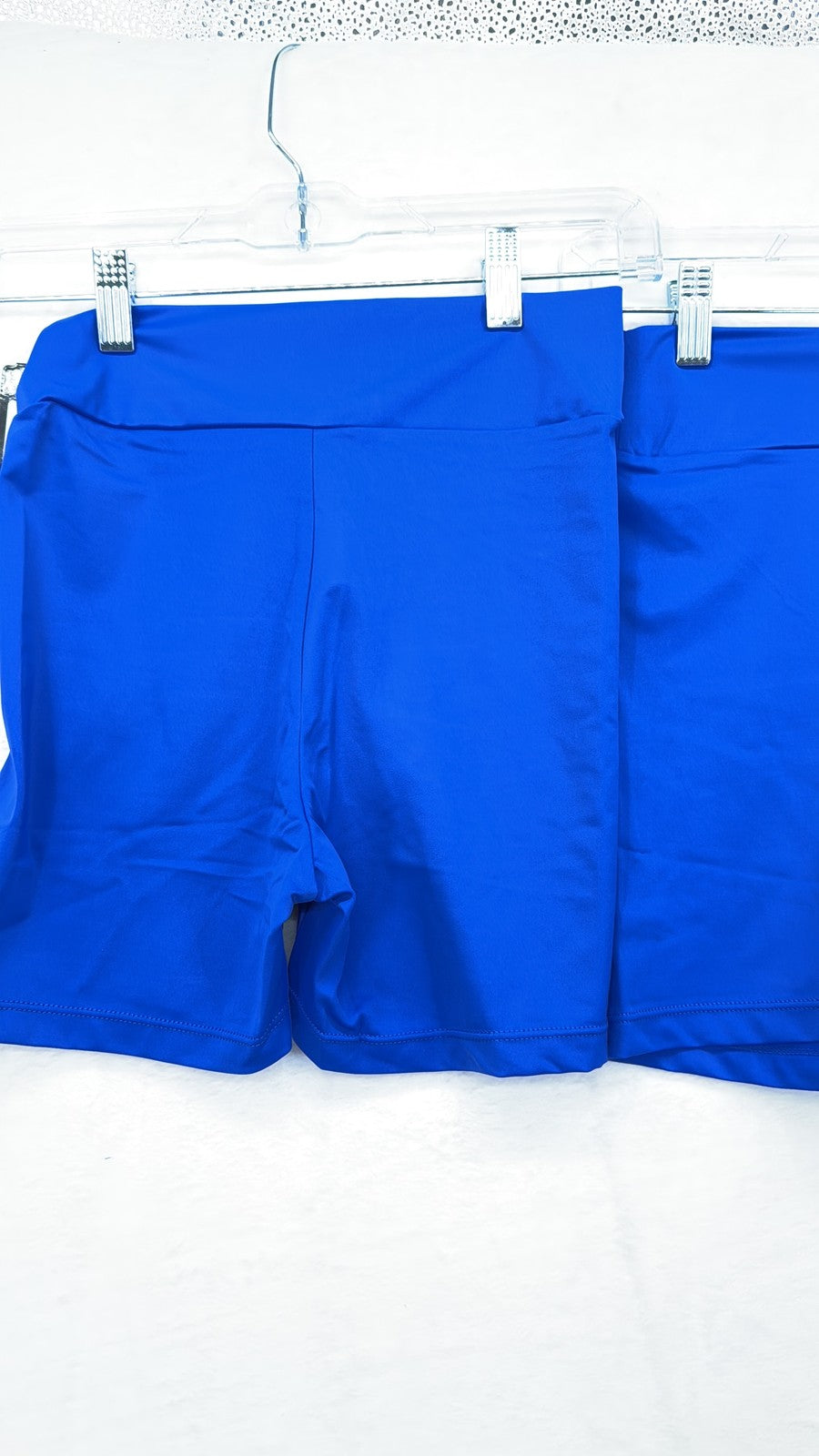 Theatricals Dance Shorts Medium Womens 2 Pairs Lot Royal Blue Dancewear New NWT