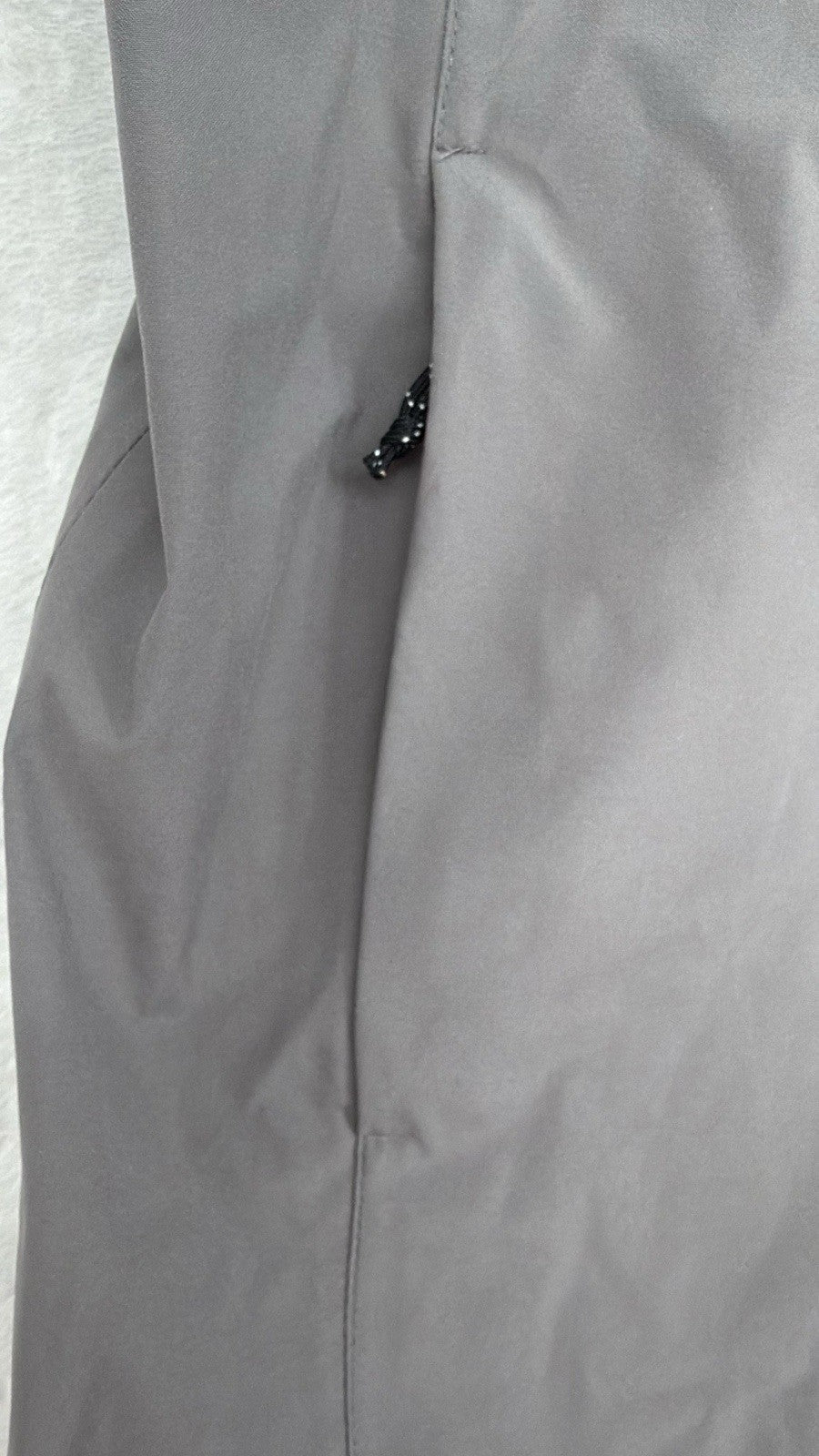 Reel Legends Fishing Jacket Large Waterproof Rain Jacket Full Zip Gray Mens