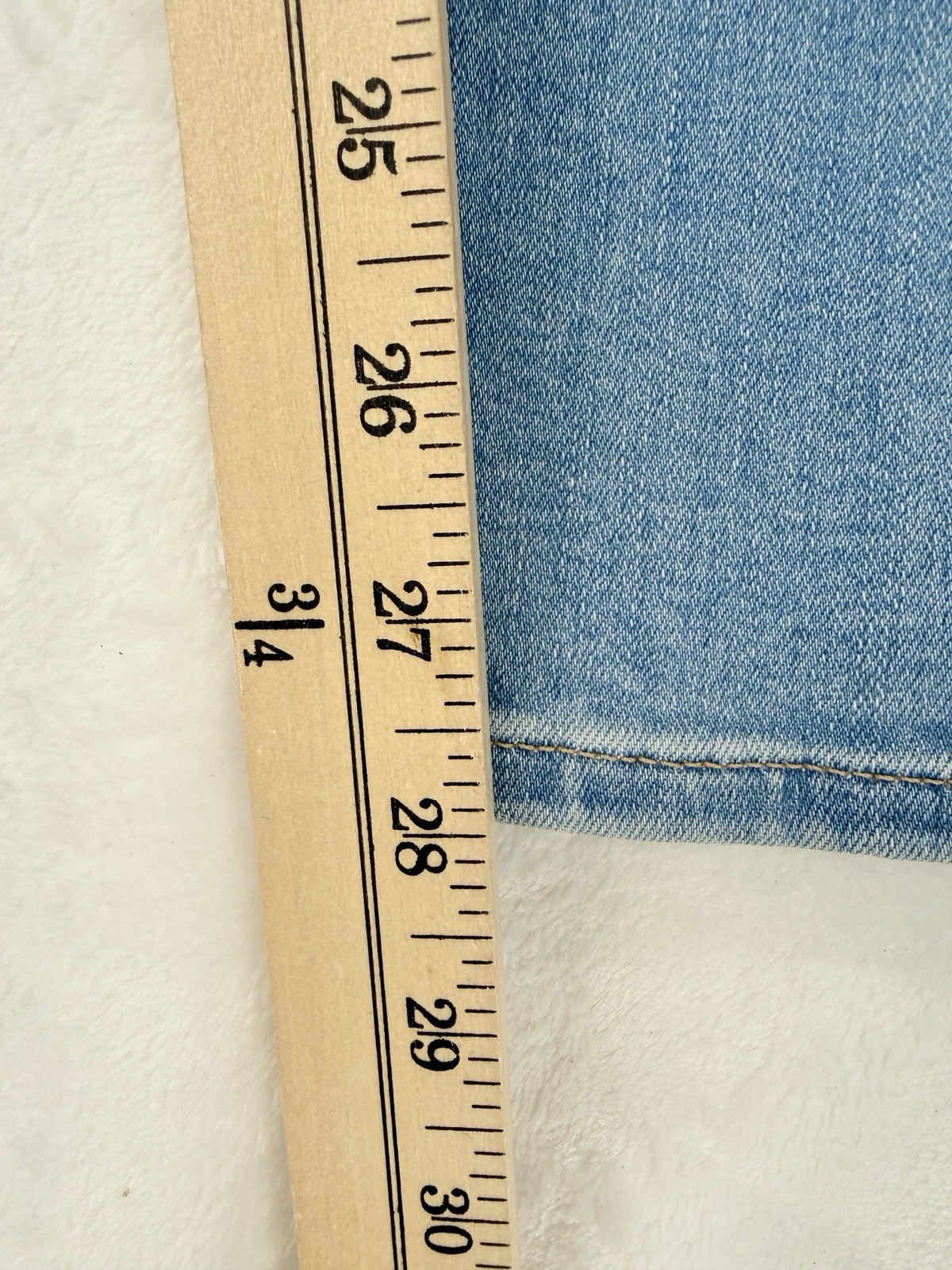 J Crew Toothpick Jeans 25 Womens Blue 9” Rise Button Fly Denim New NWT