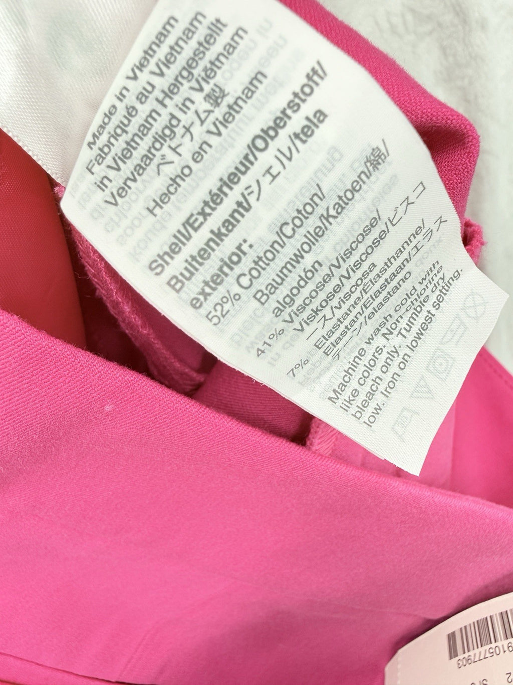 J Crew Remi Pants 2 Hot Pink High Rise Womens Cotton Stretch New NWT