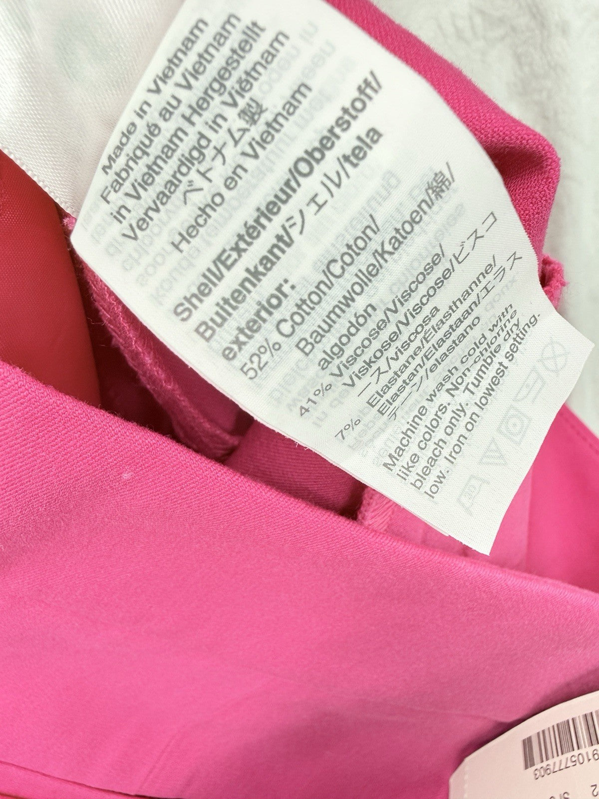 J Crew Remi Pants 2 Hot Pink High Rise Womens Cotton Stretch New NWT