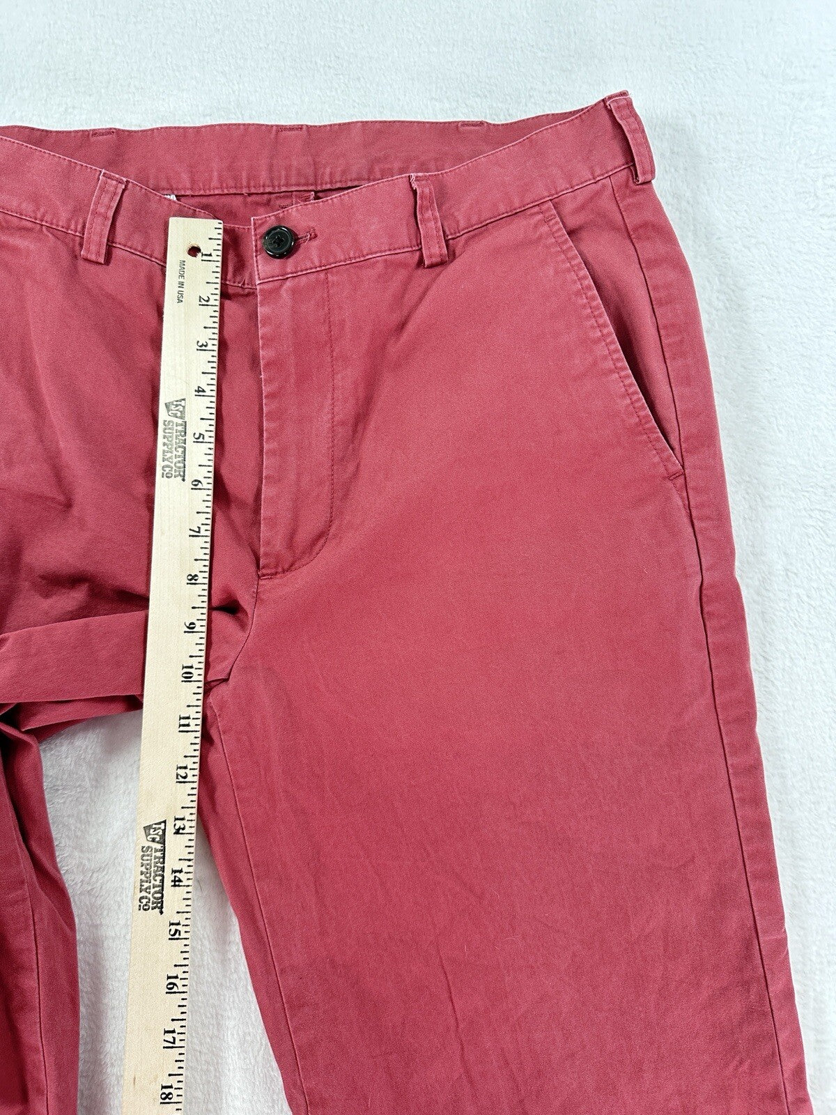 Brooks Brothers 346 Pants 30x29 Pink Cotton Chinos Men’s
