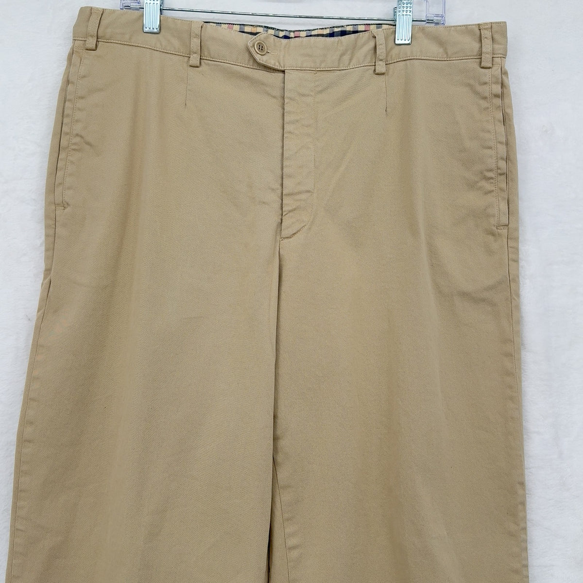 Paul & Shark Yachting Chino Pants 38 Mens 38x30 Khaki Stretch Straight Leg