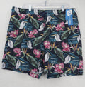 Blue Wave Swim Trunks XXL Mens Black Floral Swimsuit Mesh Lined 6.5” New NWT