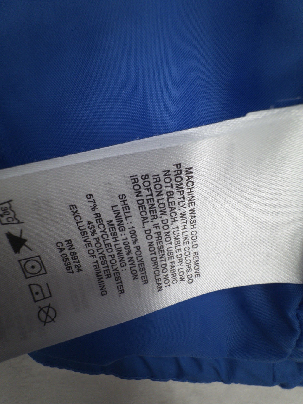 Columbia Jacket Women Medium Blue Windbreaker Hooded Full Zip Lightweight