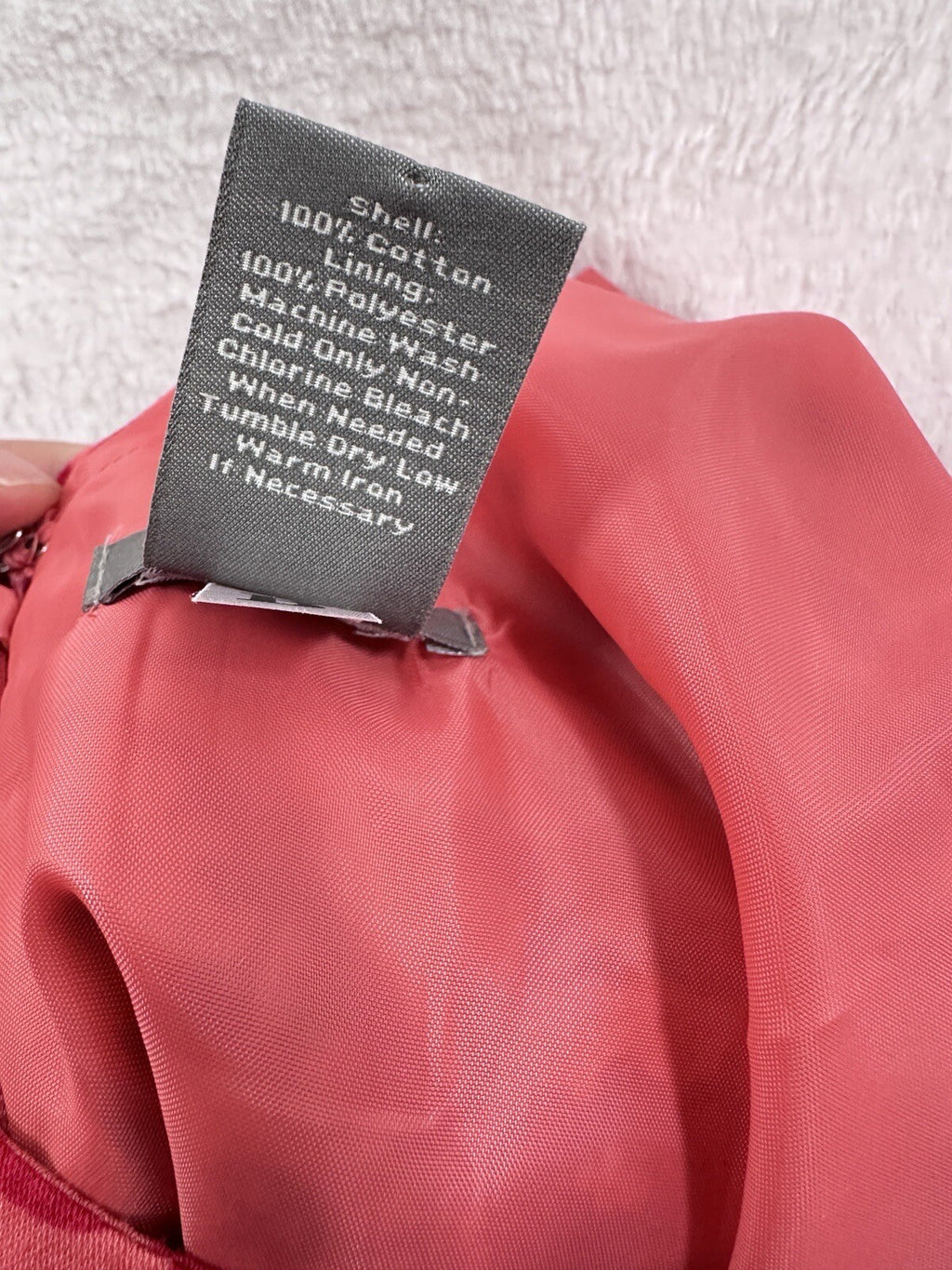 Ann Taylor Dress 4 Sleeveless Cotton Pink Orange Print Shift Summer