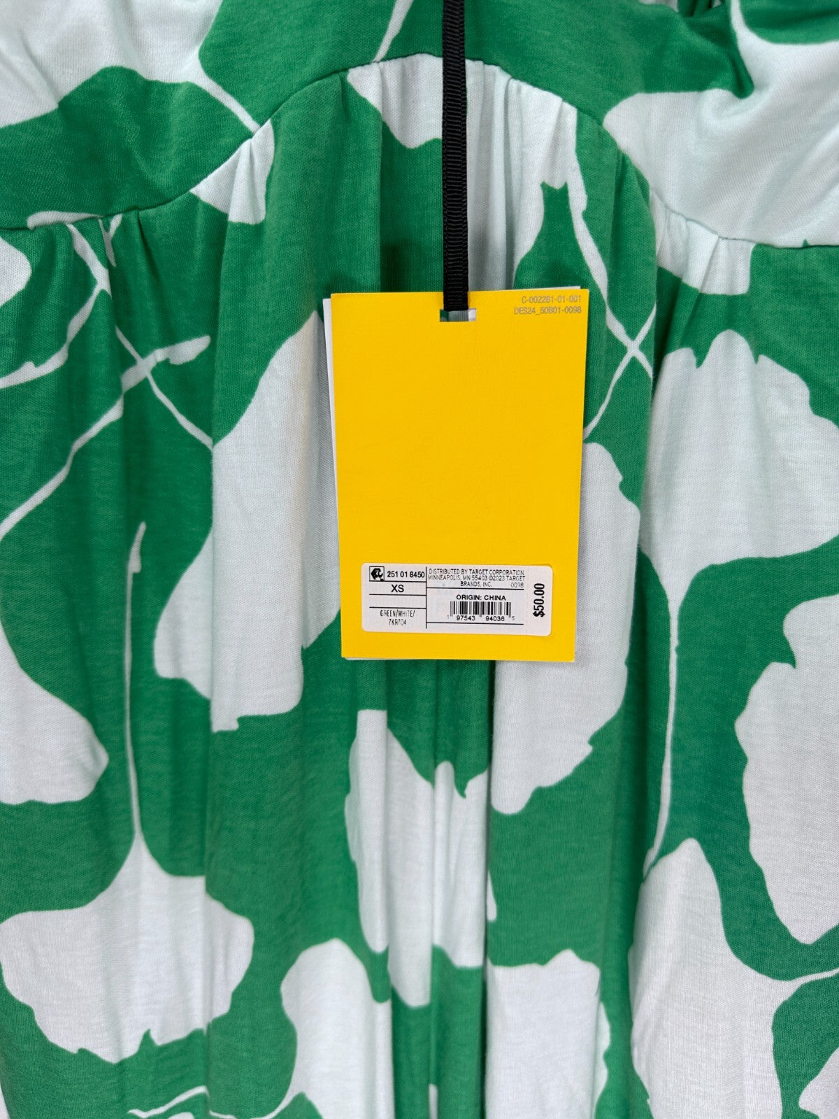 DVF For Target XS Women's Halter Ginkgo Green Jumpsuit Diane Von Furstenberg NEW