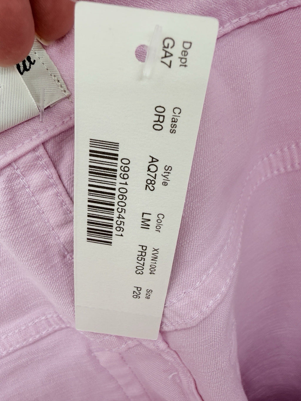 J Crew Billie 9” Demi Boot Crop Jeans 25 Lavender Pink Denim Womens New NWT