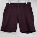 Mugsy Shorts 30 Ports 9” Maroon Chino Mens