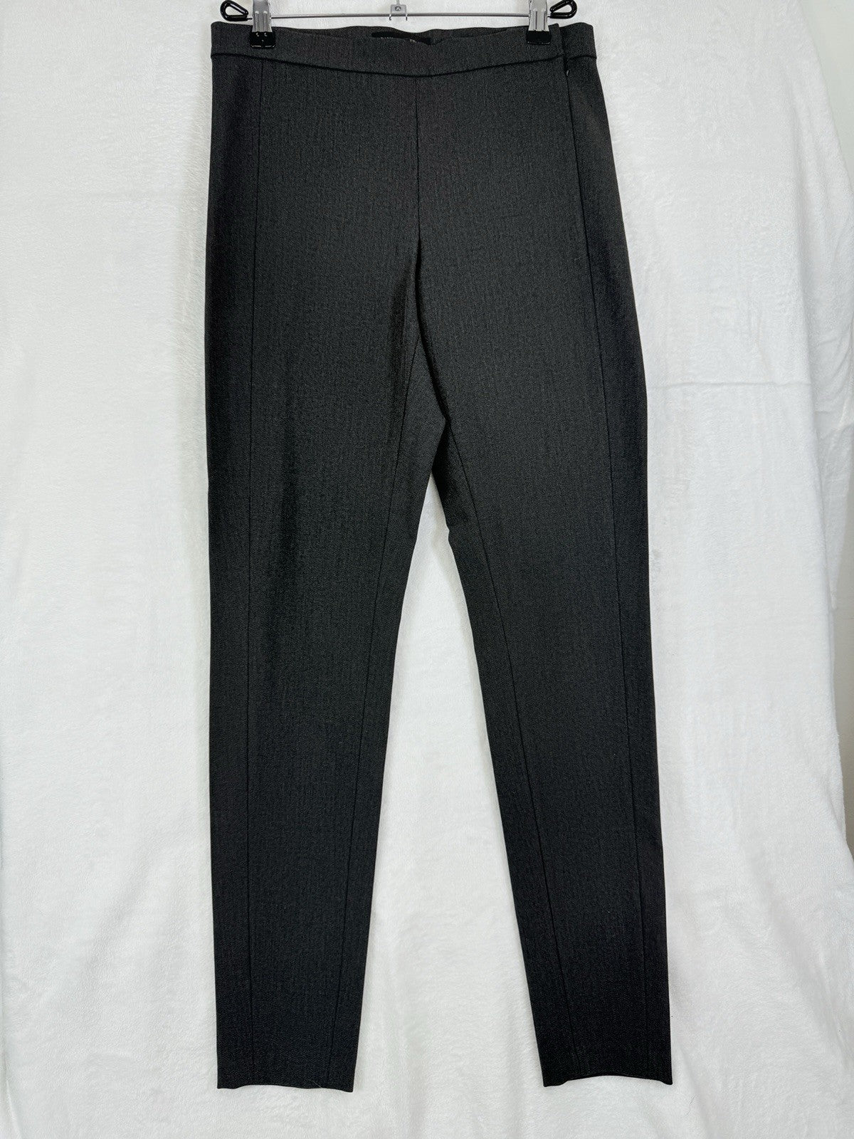 Banana Republic Devon Pants 6 Long Charcoal Gray Women 6L Side Zip