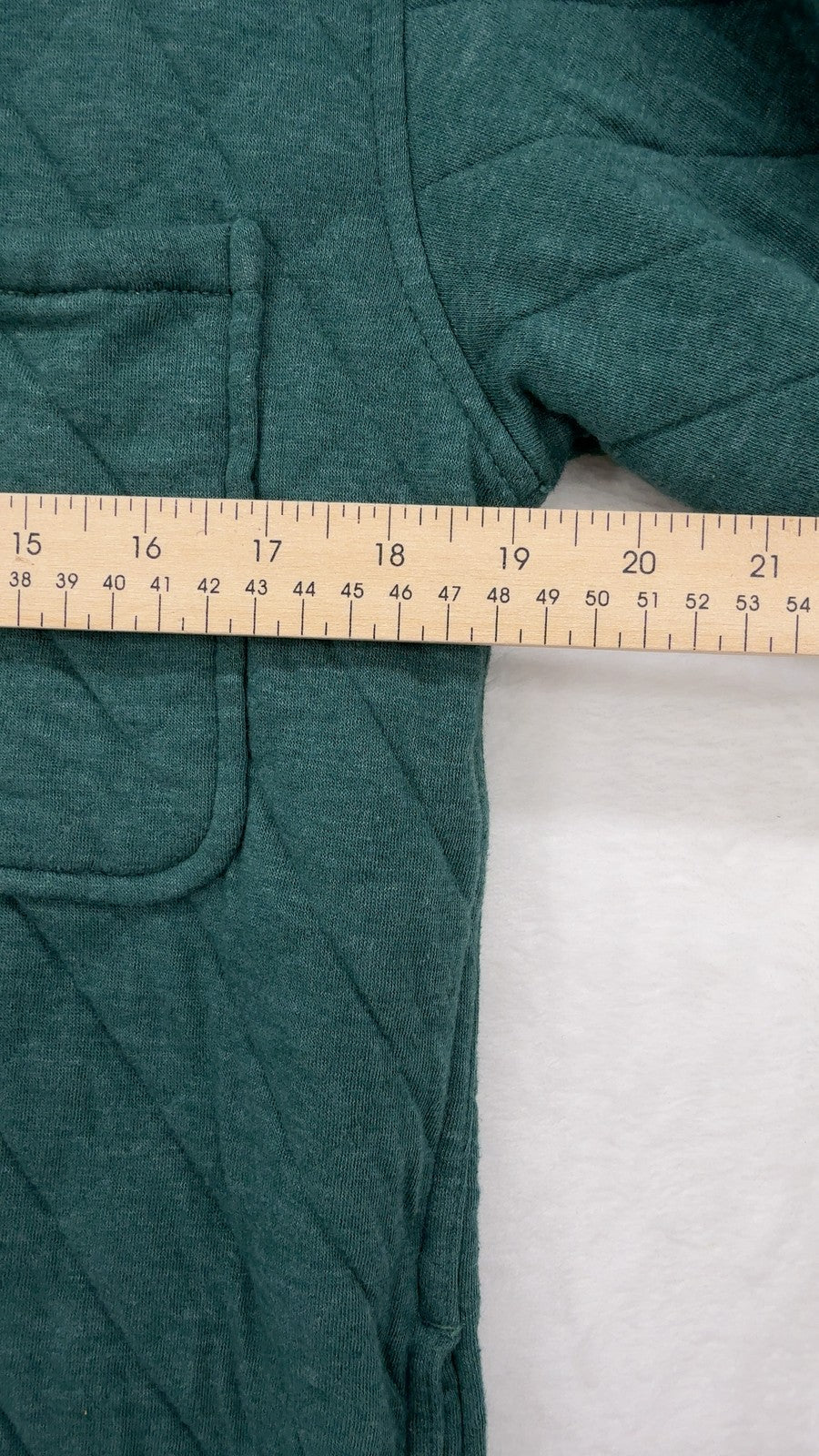 Eddie Bauer Quilted Shirt Jacket XS Womens Green Shacket Button Down