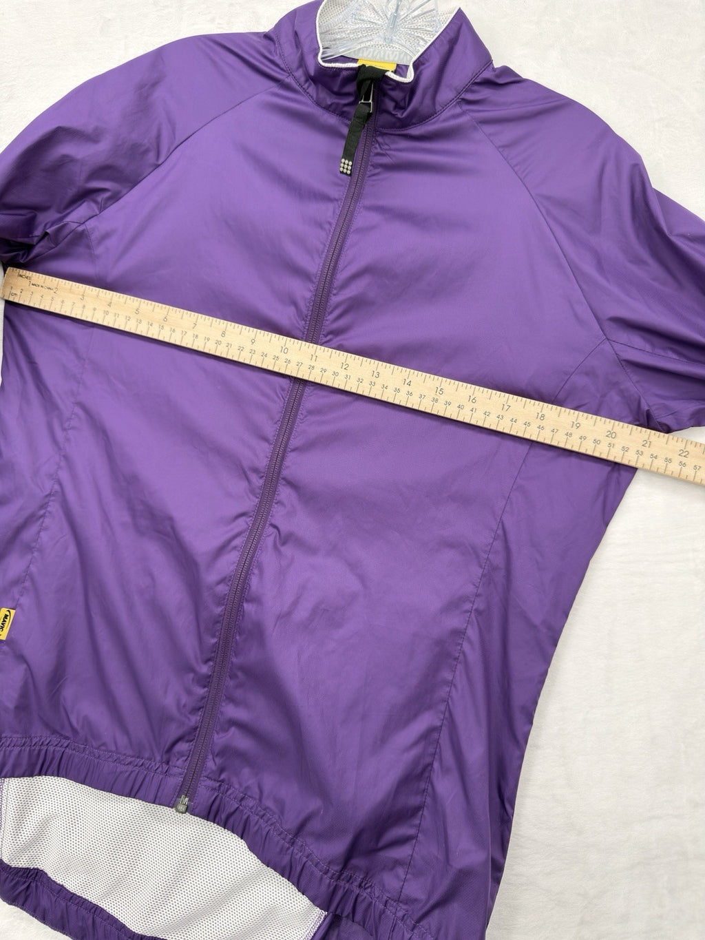 Mavic Jacket XL Womens Cloud Wind SL Shell Cycling Purple Lightweight