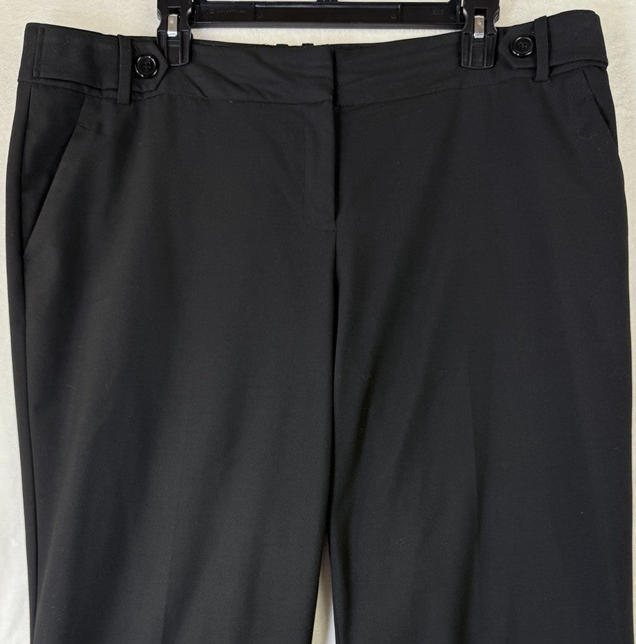 Limited Cassidy Fit Capris 16 Womens Black Collection Dress Pants